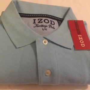 NWT Men’s Izod Heritage Polo shirt W/collar